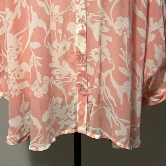 Part Two Nila Long Sleeve Ruffled Blouse Floral - Picture 8 of 16